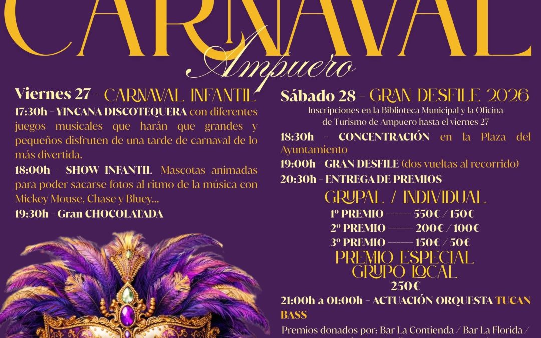 Programa Carnaval Ampuero